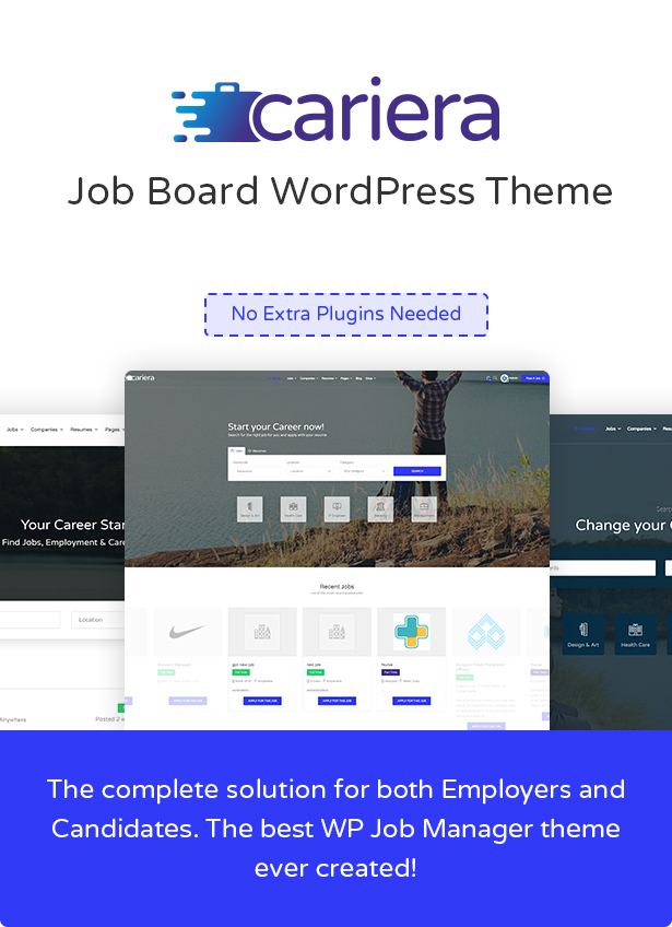 Cariera - Job Board WordPress Theme - 3