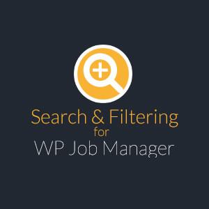 Search & Filter for WP Job Manager